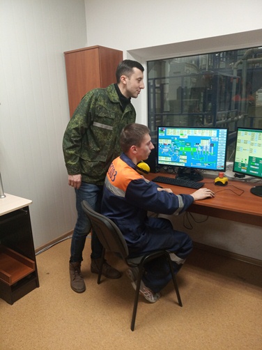 Контроль за работой оборудования